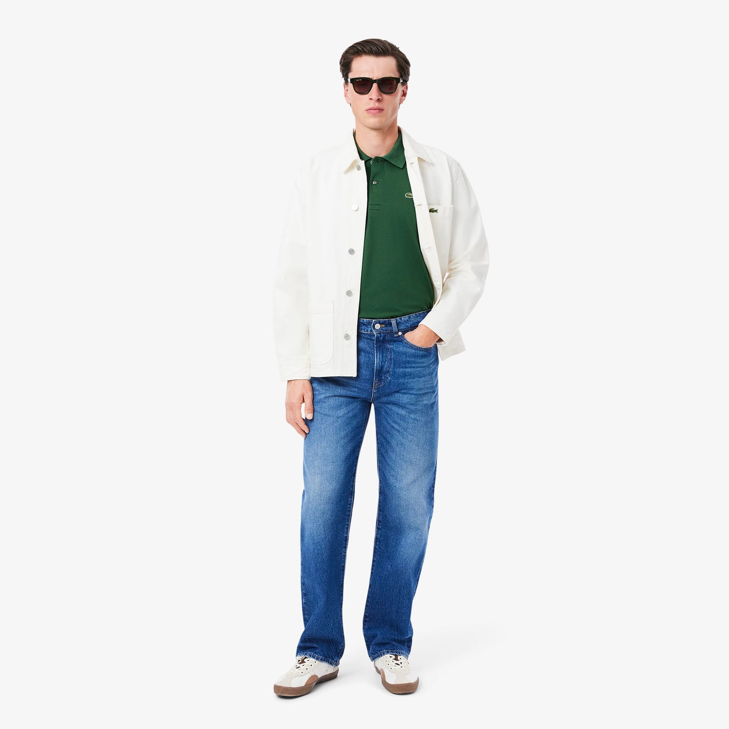 Lacoste L.12.12 Classic Fit Erkek Yeşil Polo