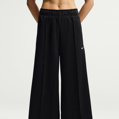 Nike Sportswear Wide Leg Track Kadın Siyah Eşofman Altı