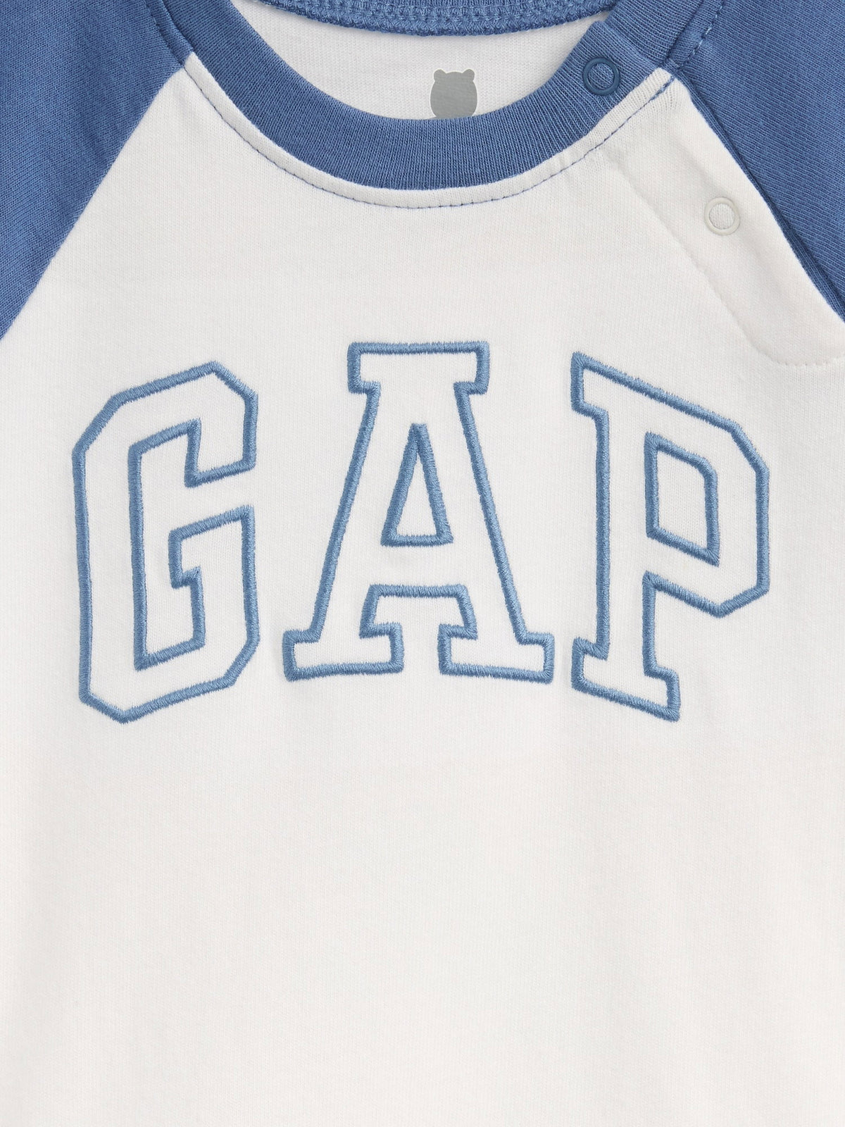 Mavi Organik Pamuk Gap Logo Bodysuit