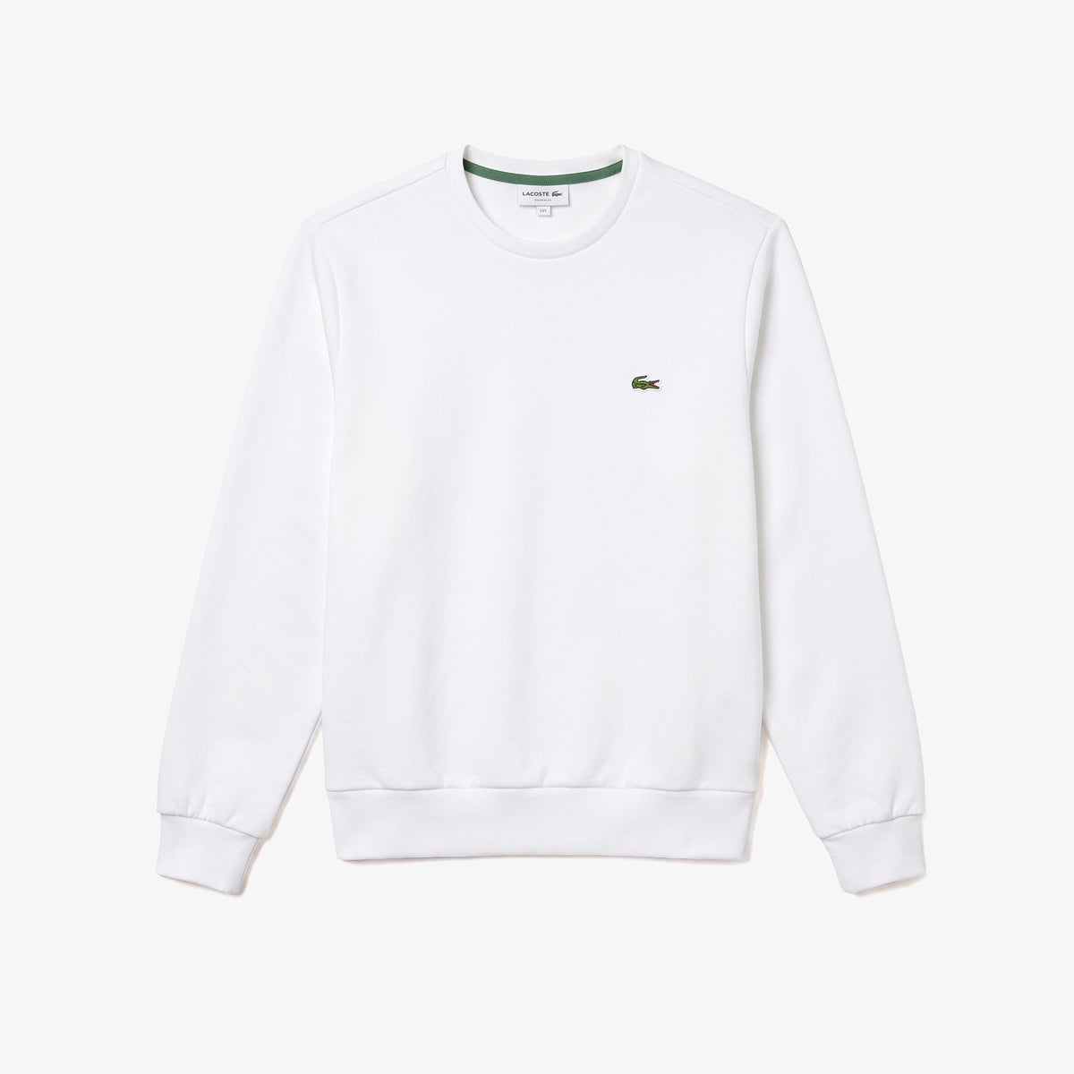 Lacoste Classic Fit Erkek Krem Sweatshirt
