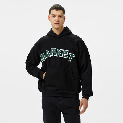 Market Expansion Pack Erkek Siyah Hoodie