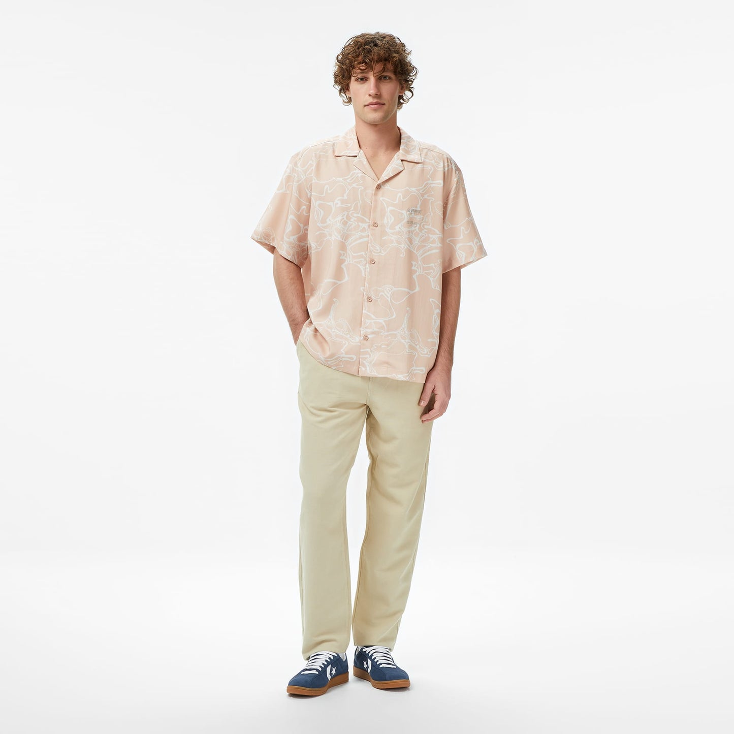 United4 Regular Fit Erkek Krem Pantolon