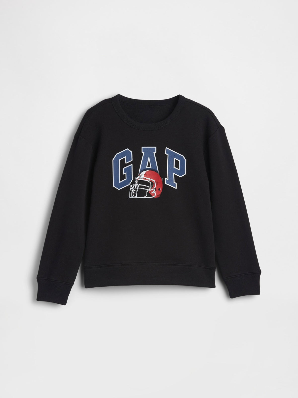 Siyah Relaxed Gap Logo Sweatshirt