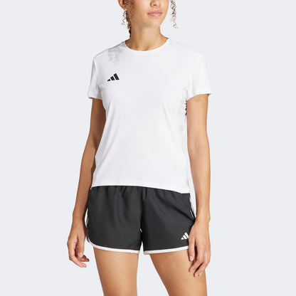 Adidas Adizero Essentials Kadın Beyaz T-shirt