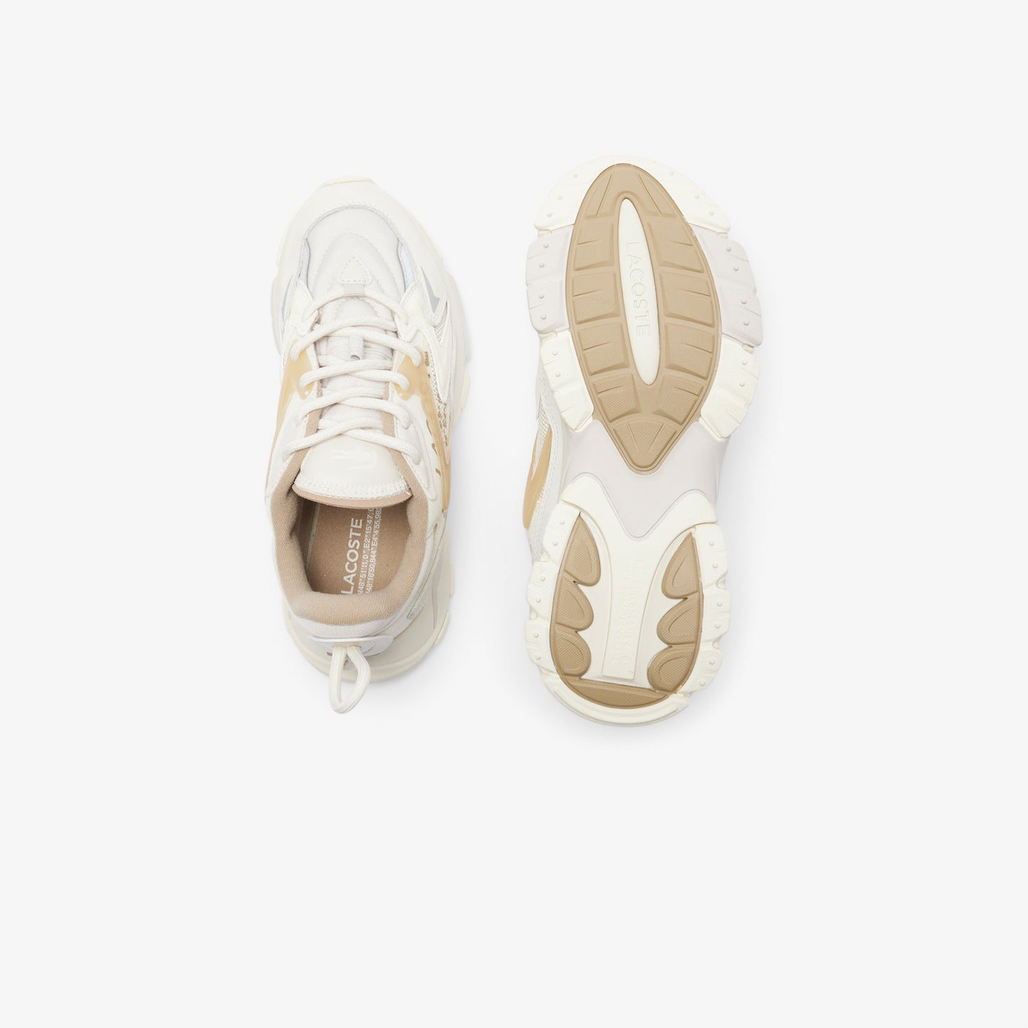 Lacoste L003 Neo Kadın Bej Sneaker