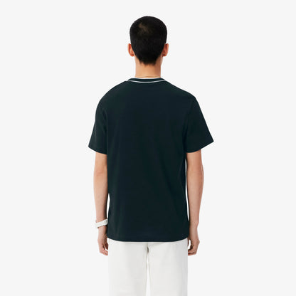 Lacoste Erkek Regular Fit Bisiklet Yaka Lacivert T-shirt