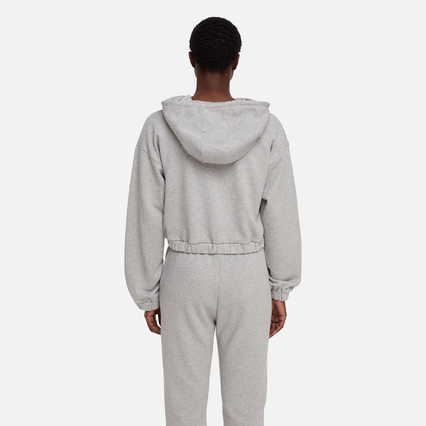 Les Benjamins Core Kadın Gri Hoodie