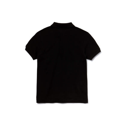 Lacoste Erkek Çocuk Regular Fit Siyah Polo