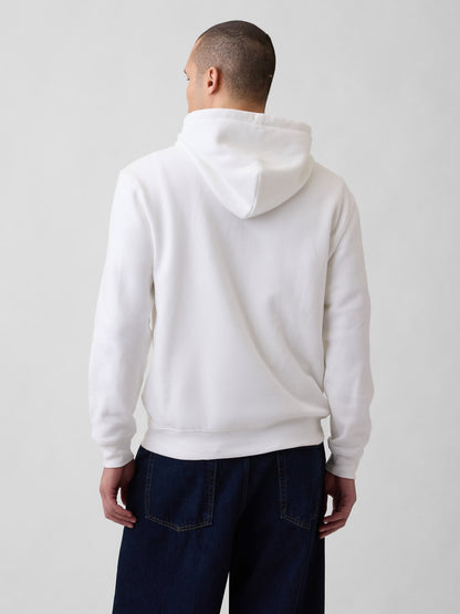 Lacivert Vintagesoft Arch Logo Tam Fermuarlı Sweatshirt