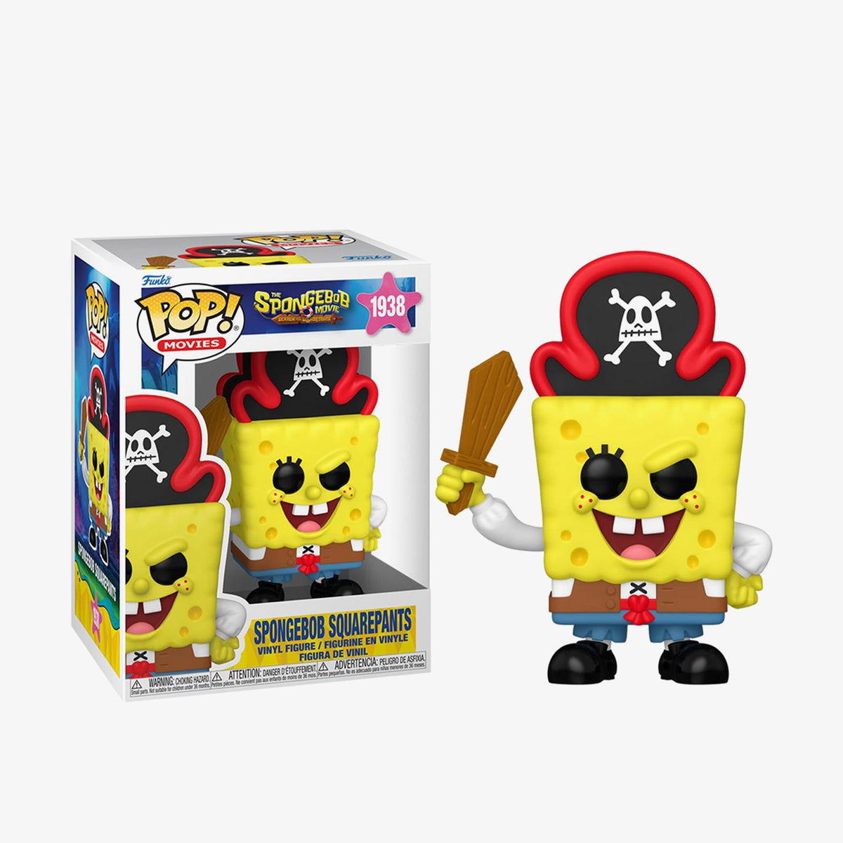 Funko Pop! Animation: The Spongebob Movie Unisex Renkli Figür