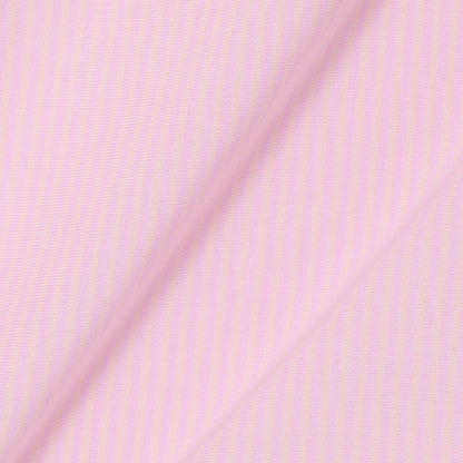 Lacoste Kadın Regular Fit Bisiklet Yaka Çizgili Pembe T-shirt