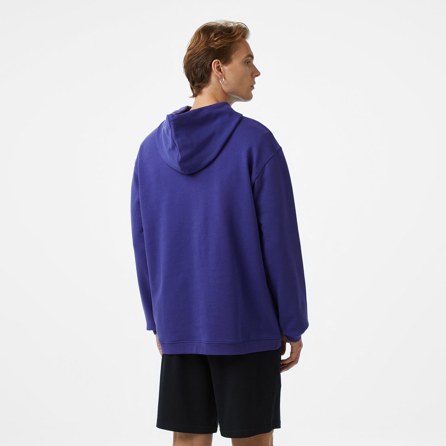 Les Benjamins Erkek Mor Hoodie