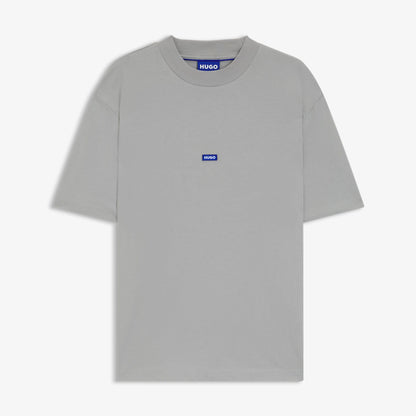 Hugo Boss Logo Patch Erkek Gri T-shirt