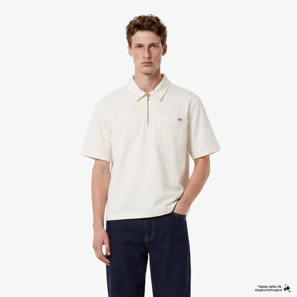 Dickies Cadiz Çeyrek Fermuarlı Erkek Bej Gömlek