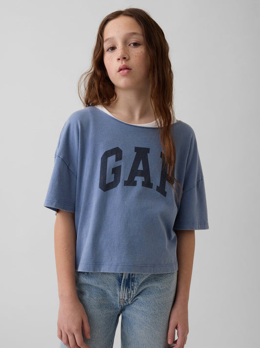 Mavi Oversized Wide-neck T-shirt