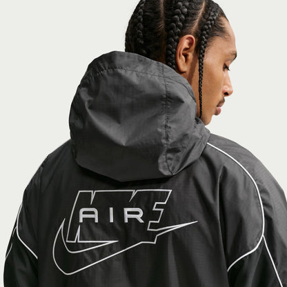 Nike Air Full Zip Hybrid Utility Erkek Siyah Ceket