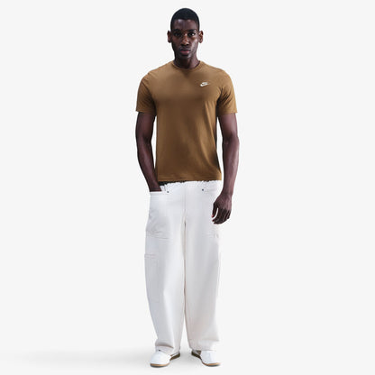 Nike Sportswear Club Erkek Kahverengi T-shirt