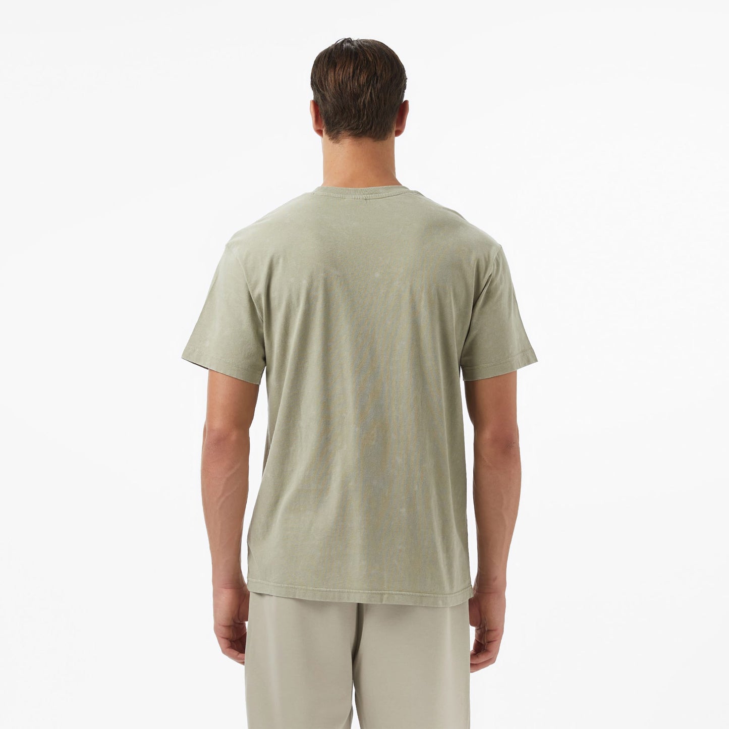 Puma Ess Elevated Wash Erkek Yeşil T-shirt
