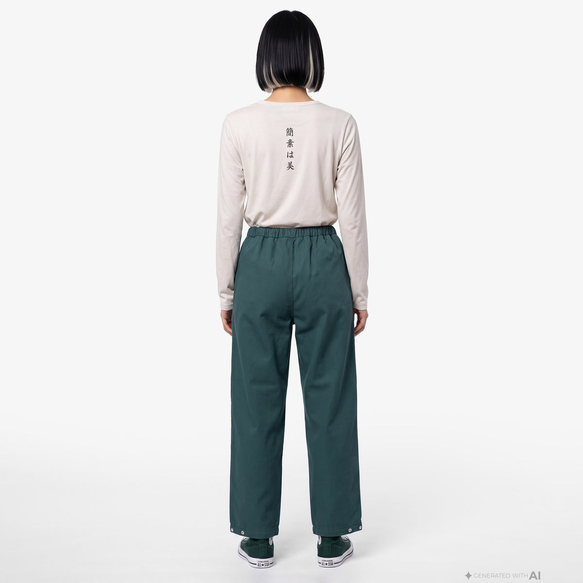 United4 Regular Kadın Yeşil Pantolon