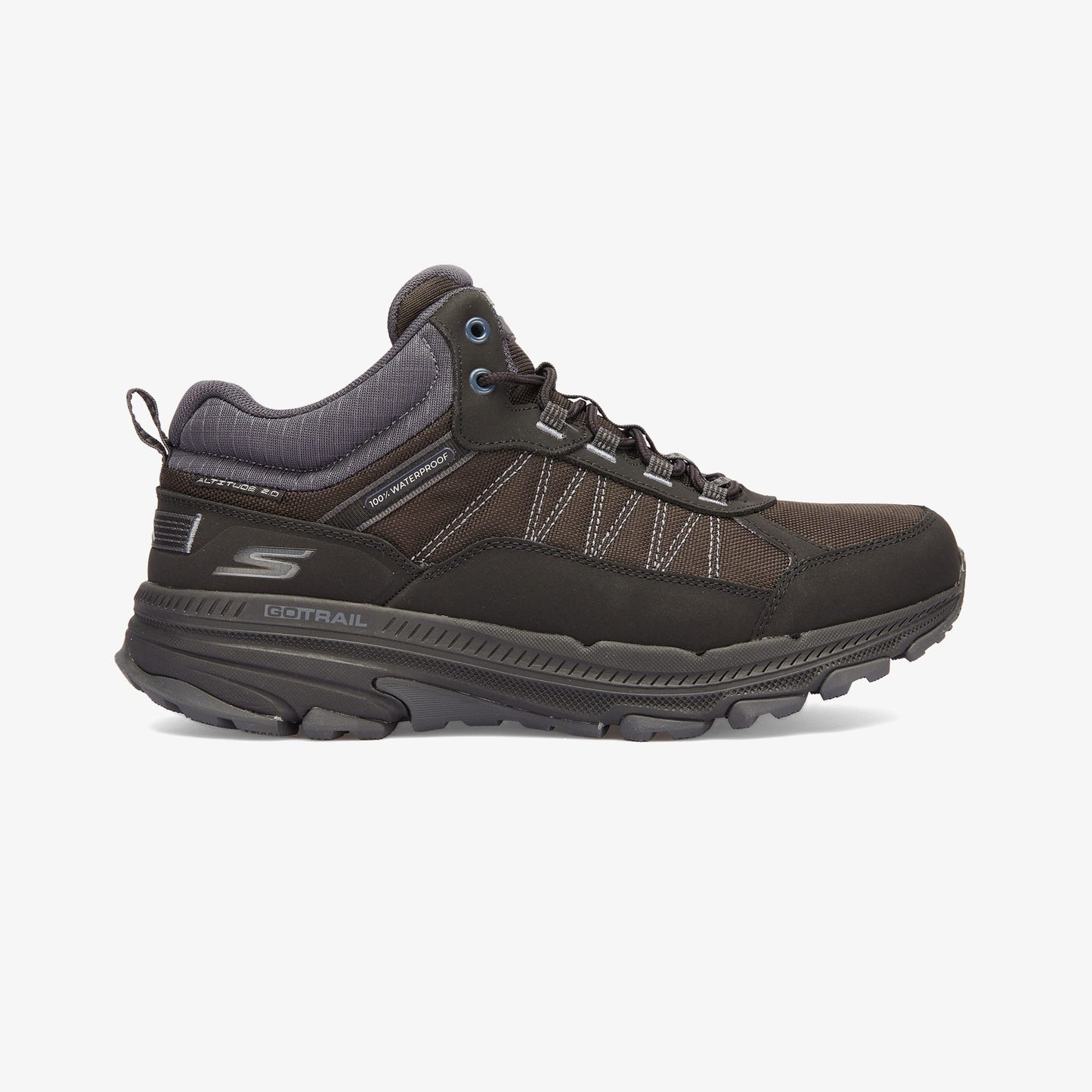 Skechers Go Run Trail Altitude 2.0 Kadın Siyah Spor Ayakkabı