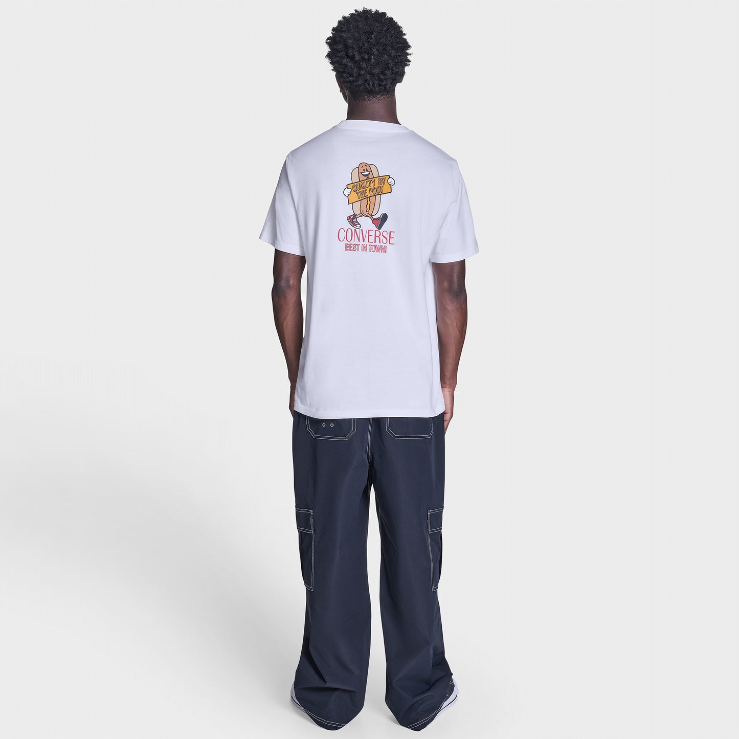 Converse Erkek Beyaz T-shirt