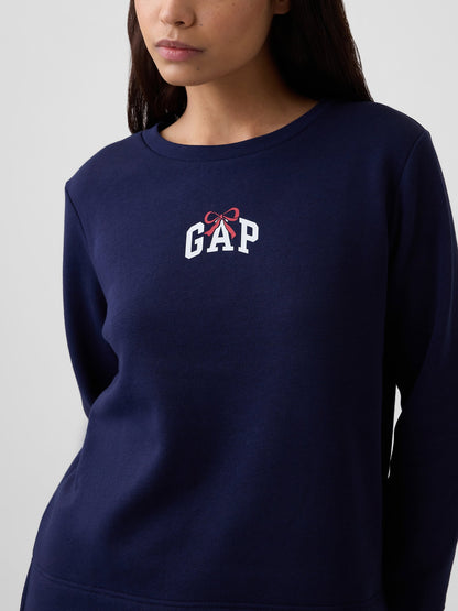 Lacivert Relaxed Gap Logo Sweatshirt