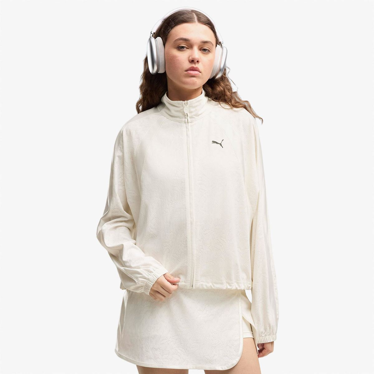 Puma Lace Pack T7 Relaxed Kadın Beyaz Ceket