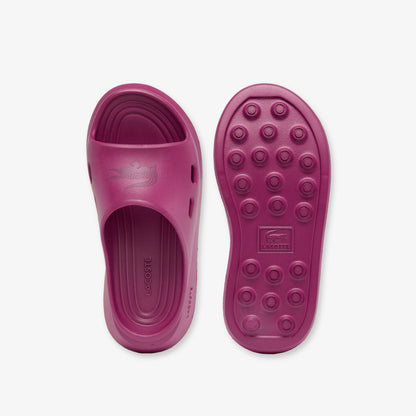 Lacoste Meduz Slide Kadın Mor Terlik