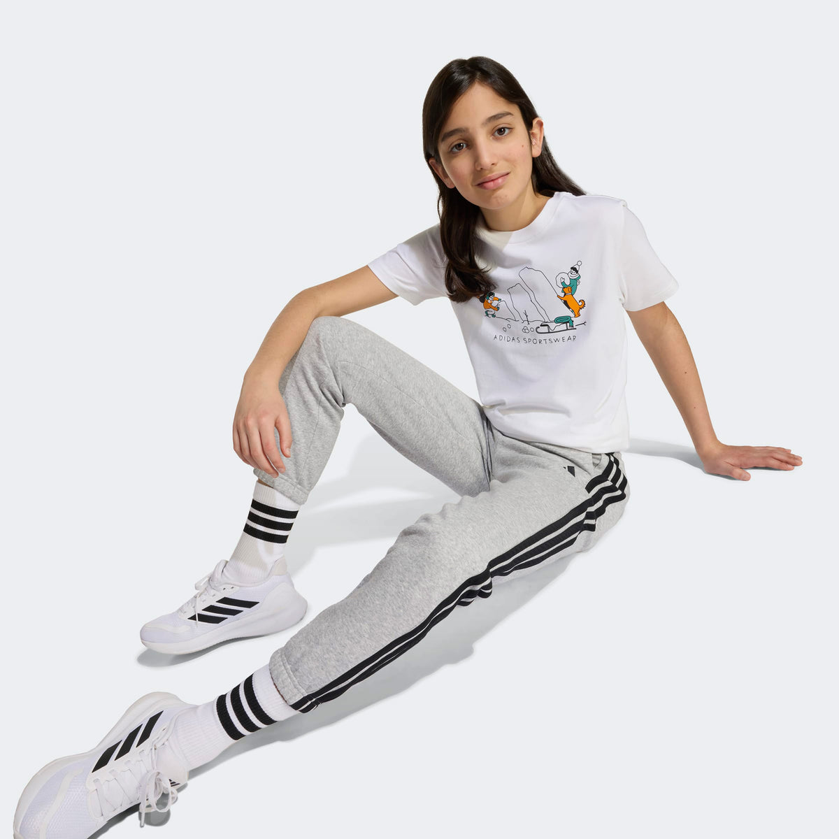 Adidas Sports T Unisex Beyaz T-shirt