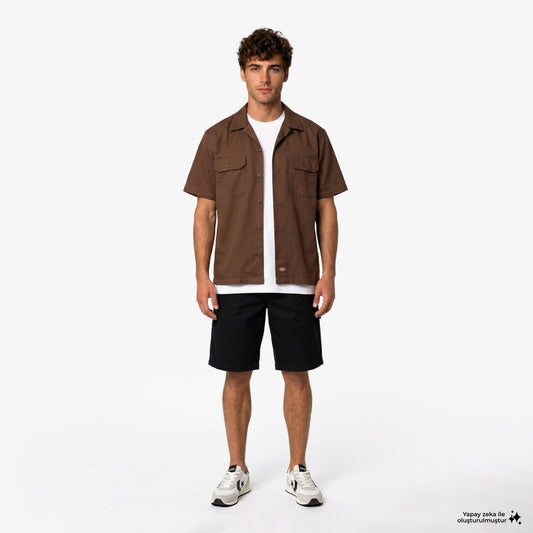 Dickies Canvas Carpenter Erkek Siyah Şort