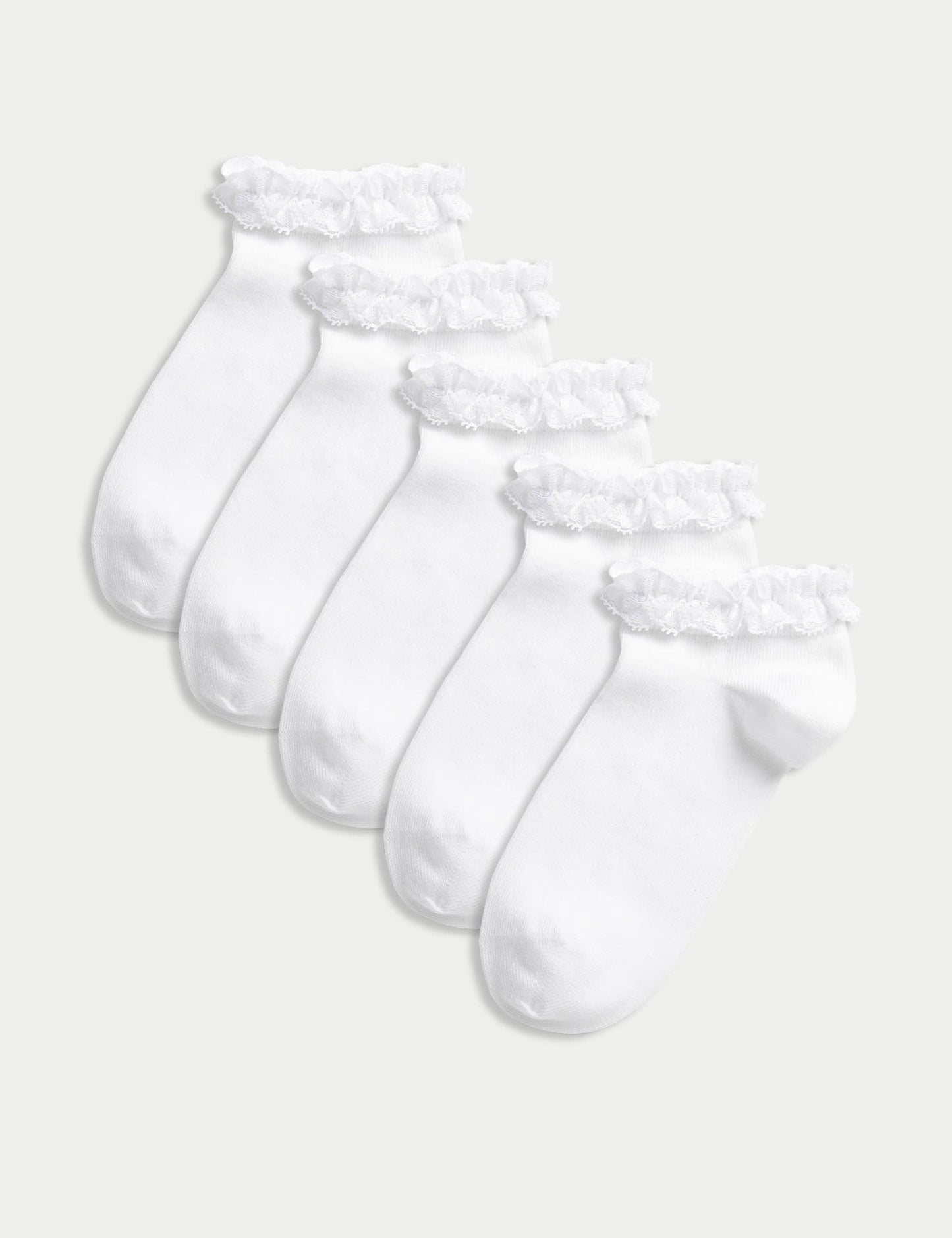 5'li Fırfır Detaylı Freshfeet™ Çorap