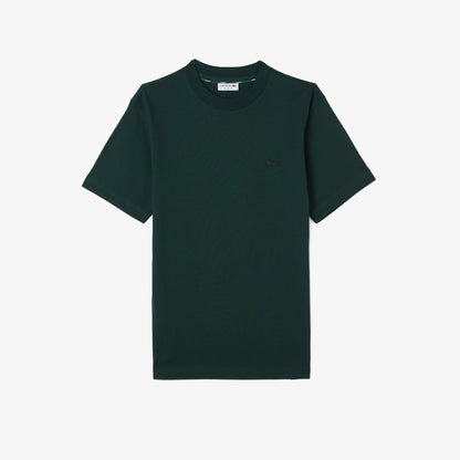 Lacoste Erkek Relaxed Fit Bisiklet Yaka Yeşil T-shirt