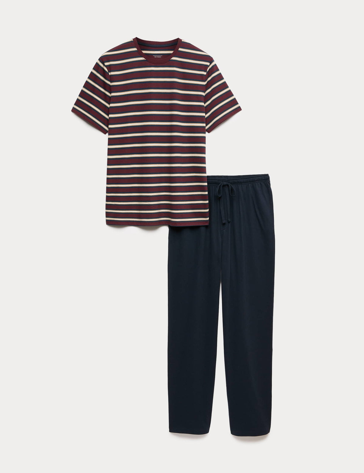Saf Pamuklu Pijama Takımı