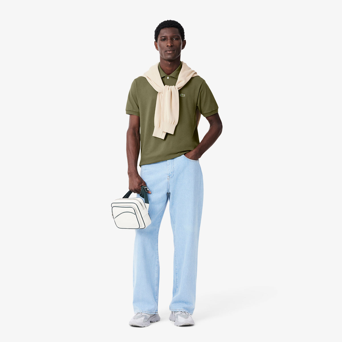 Lacoste L.12.12 Erkek Classic Fit Haki Polo