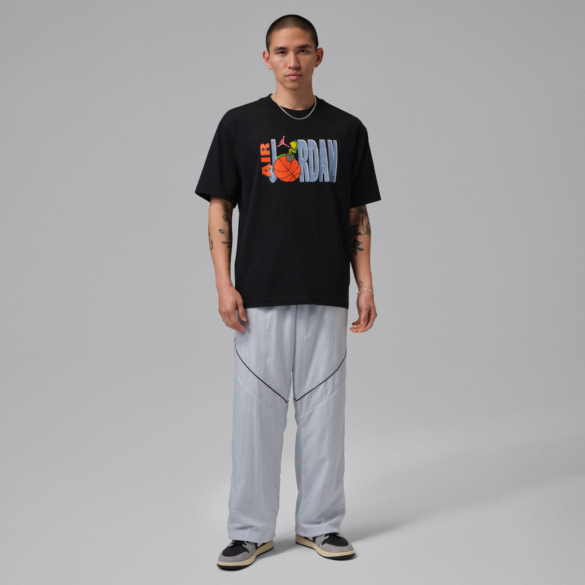 Jordan No Franchise Erkek Siyah T-shirt