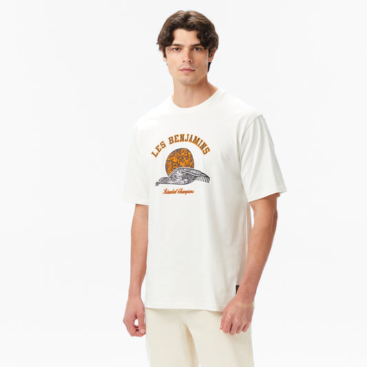 Les Benjamins Erkek Beyaz T-shirt