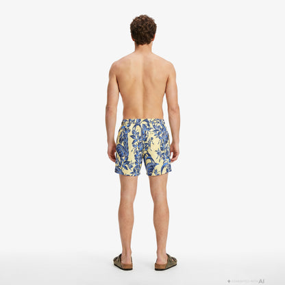 Tommy Hilfiger Essentials Erkek Sarı Deniz Şortu