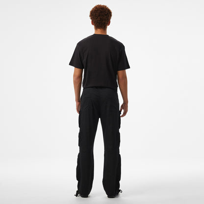 Story Of Angels Dream Logo Band Cargo Unisex Siyah Eşofman Altı