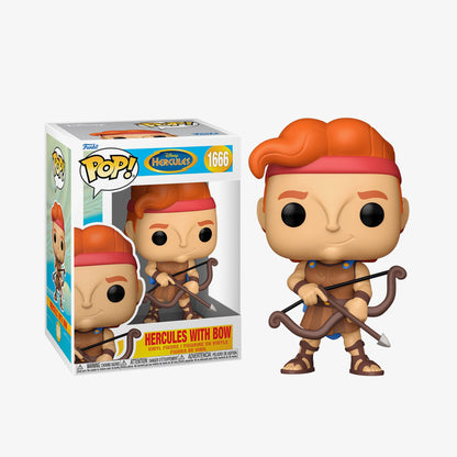 Funko Pop! Disney: Hercules S4 Hercules With Bow Unisex Renkli Figür
