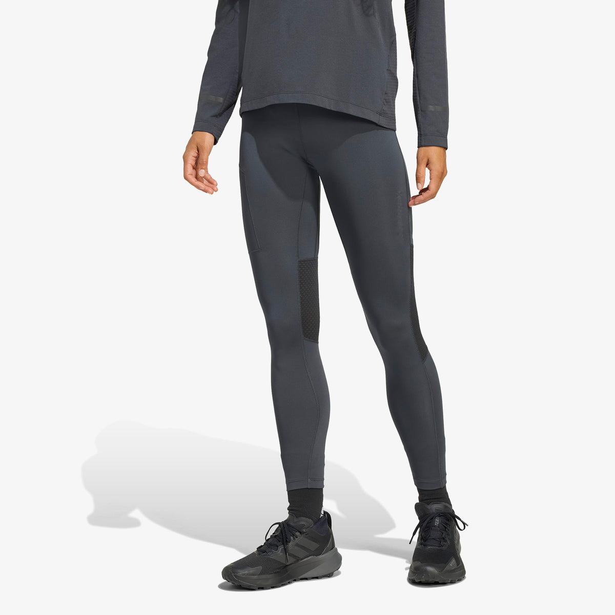 Adidas Terrex Xperior Kadın Gri Koşu Taytı