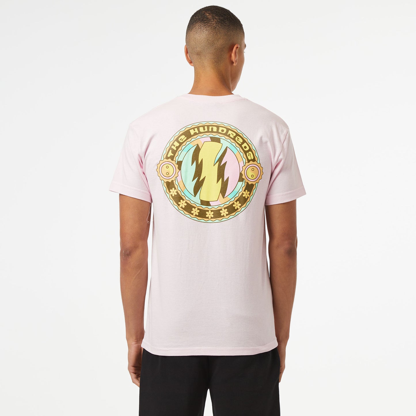 The Hundreds Wildfire Surf Erkek Pembe T-shirt