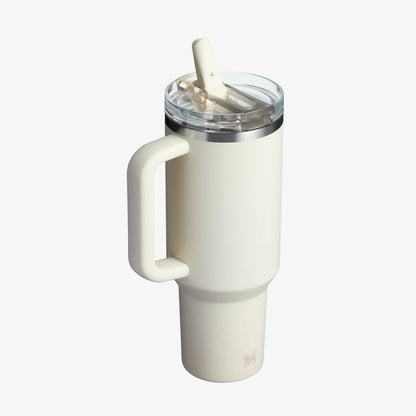 Stanley The Quencher Protour Flip Straw Tumbler 1.18l Unisex Krem Termos
