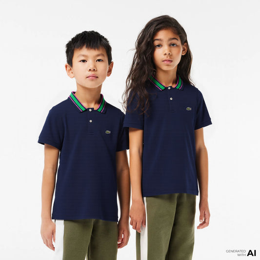 Lacoste Classic Çocuk Lacivert Polo