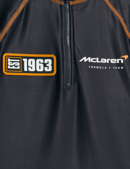Mclaren Lisanslı Fermuarlı Deniz Tişörtü (6–16 Yaş)