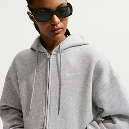 Nike Studio Fleece Kadın Gri Eşofman Üstü