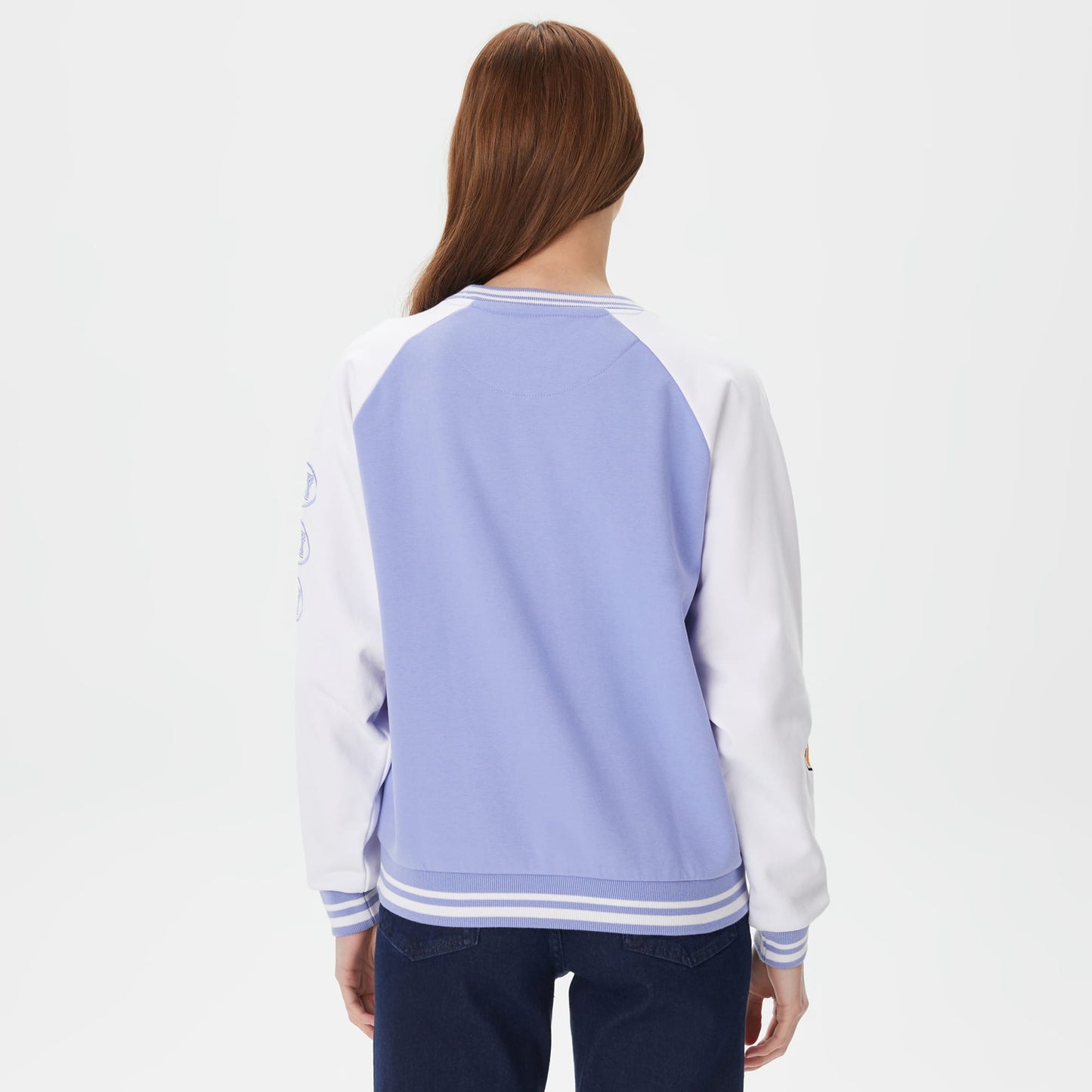 Karl Kani Signature Erkek Mavi Sweatshirt