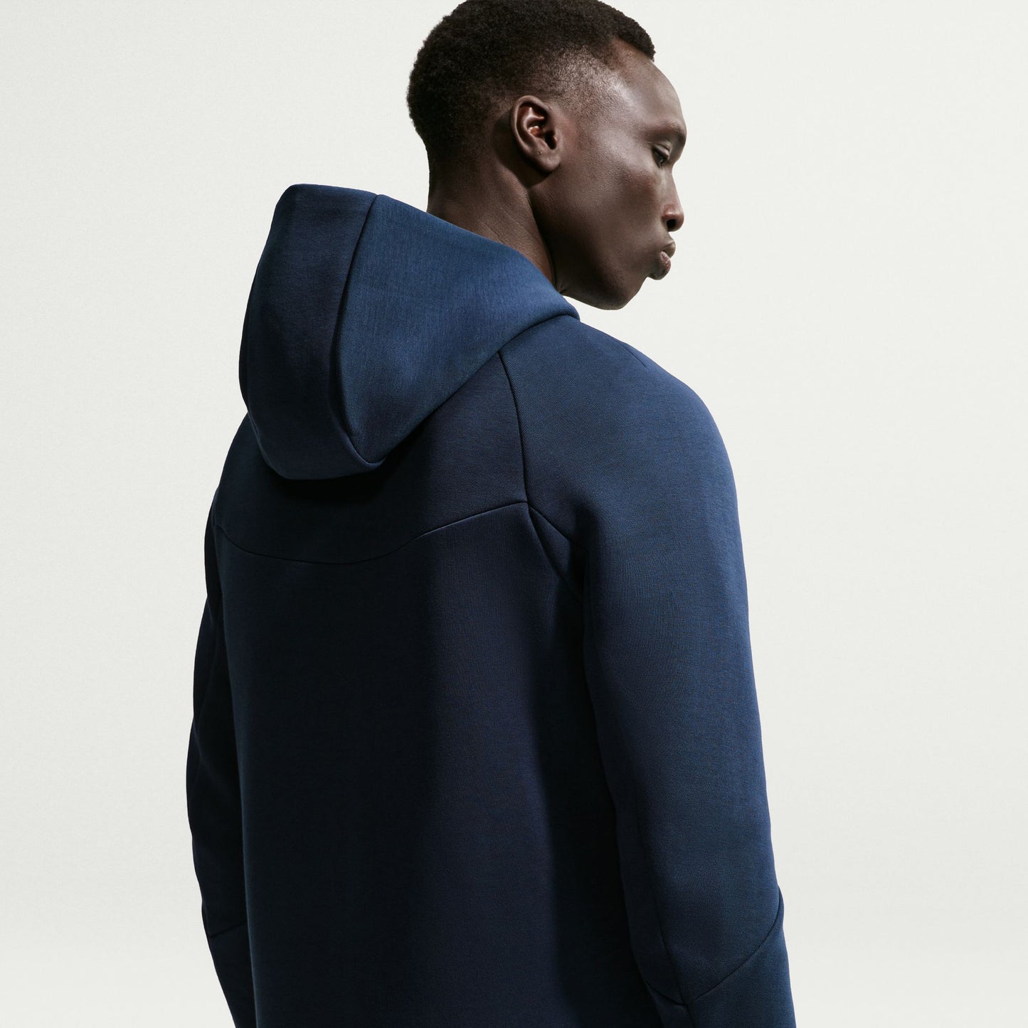 Nike Tech Fleece Full Zip Erkek Mavi Sweatshirt