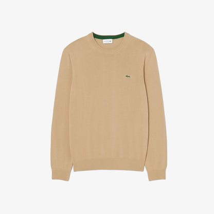 Lacoste Regular Fit Erkek Bej Kazak