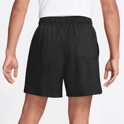 Nike Nk Club Flow Erkek Siyah Şort