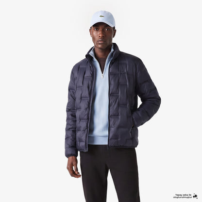 Lacoste Regular Fit Erkek Lacivert Mont